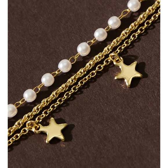 NEW Altar’d State Arula Star Charm Bracelet NWT - Picture 2 of 4